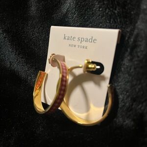 Kate Spade Gold Hoop Earrings